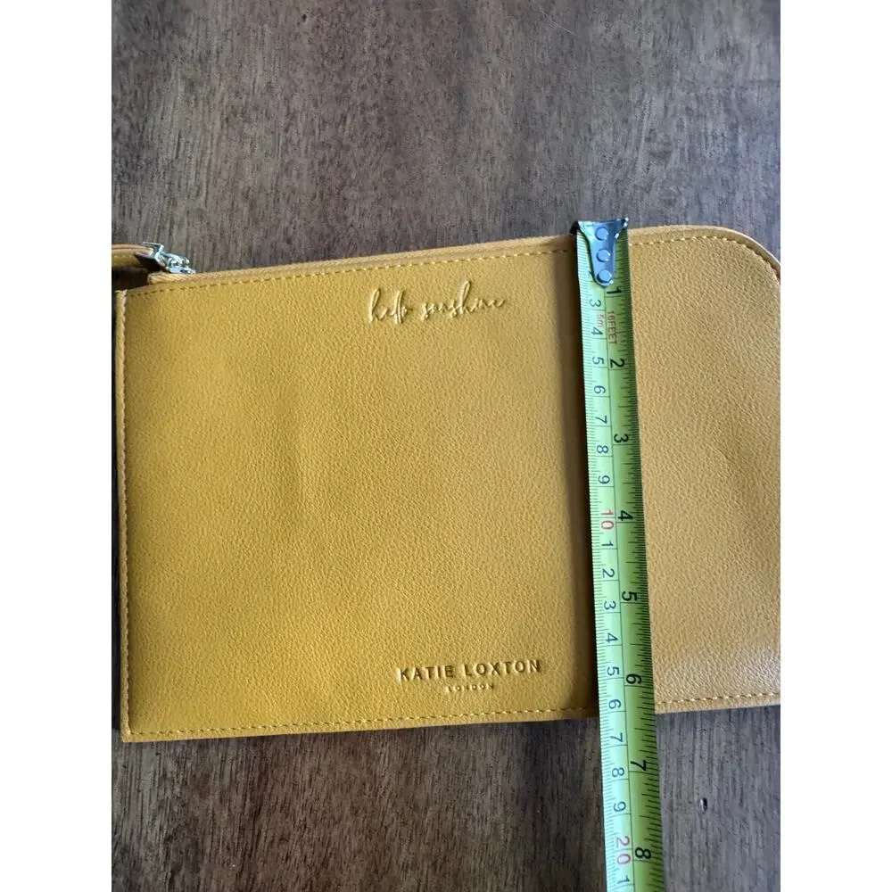 Katie Loxton Hello Sunshine Yellow Wristlet Pouch - Picture 5 of 10